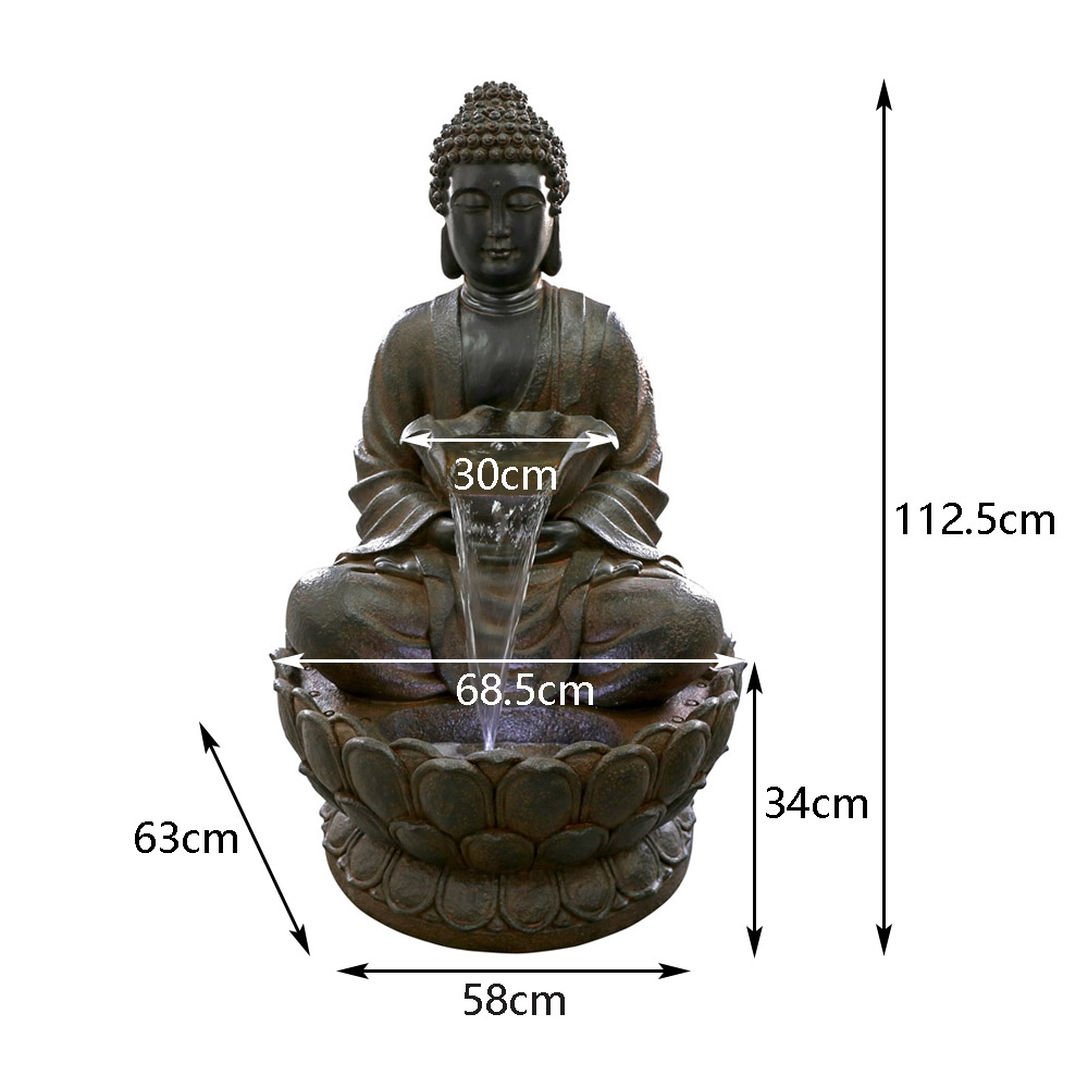 Buddha Water Feature Fountain DW184001 Water Features Online Indoor