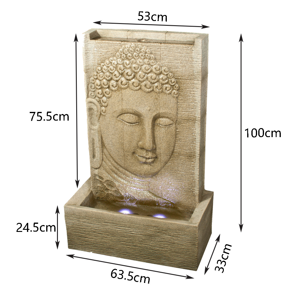 Tranquil Buddha Water Feature DW350712 Water Features Online