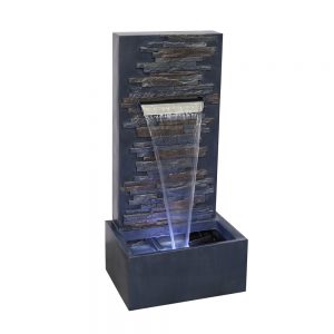 Modern Greystone Waterfall Wall Water Feature Water Fountain DW196023